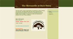 Desktop Screenshot of dyermercantile.com